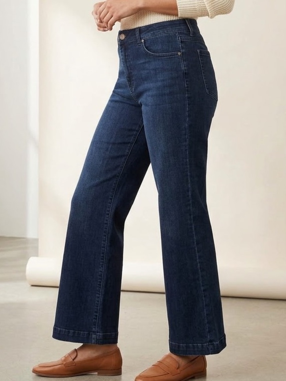CAbi Trouser Wide Leg Jeans style #5691R